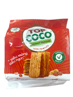 TOPCOCO COCONUT CRACKER WITH PEANUTS