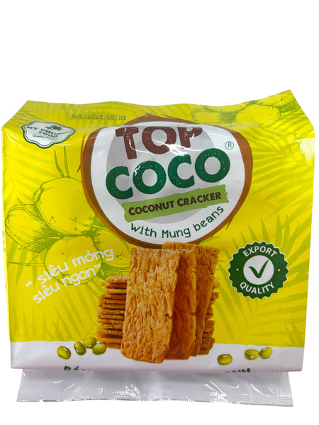 TOPCOCO COCONUT CRACKER WITH MUNG BEANS